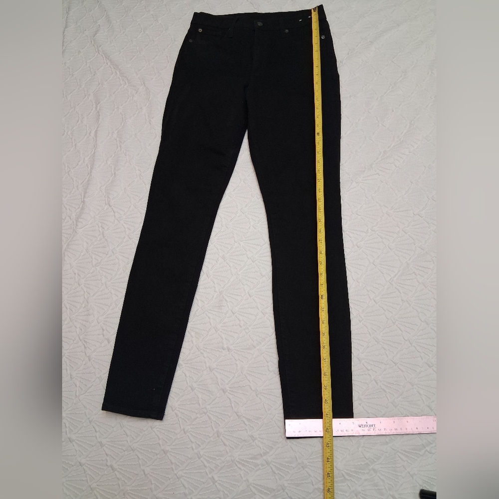GAP High-Rise Black Skinny Jean Size 30/10 - Picture 11 of 17